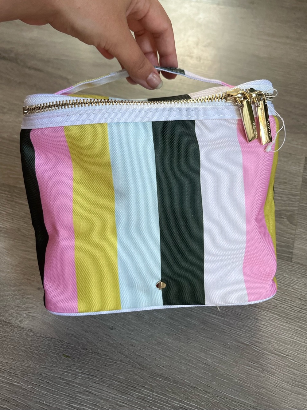 kate spade New York Striped insulated lunch bag